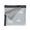 Baby's First by Nemcor Cotton Knit Baby Blanket, Clouds