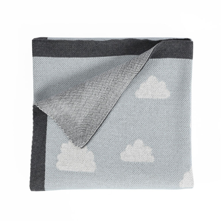 Couverture pour bébé en coton, des nuages