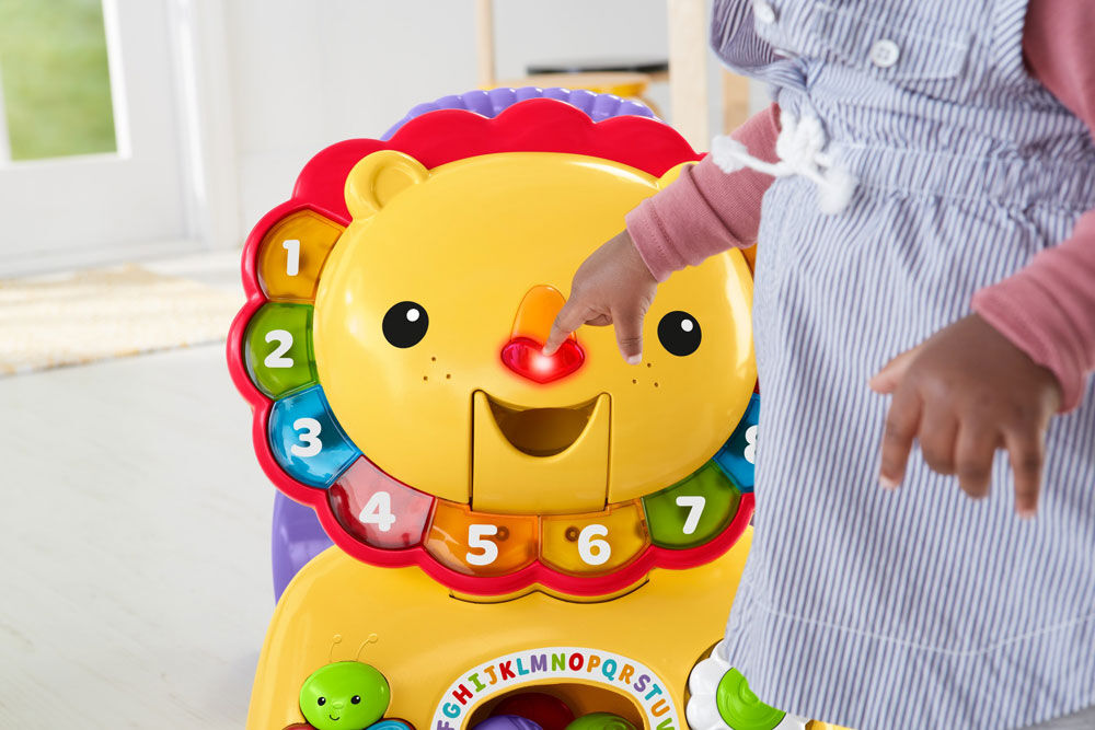 Porteur lion fisher price store