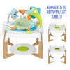 ExerSaucer Gleeful Sea 2-in-1 Activity & Art Table