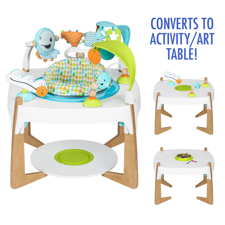 ExerSaucer Gleeful Sea 2-in-1 Activity & Art Table