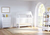 Storkcraft Orchard 5-in-1 Convertible Crib - White/White.
