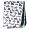 Gerber Childrenswear - Couverture en peluche 2 épaisseurs - Dino Time
