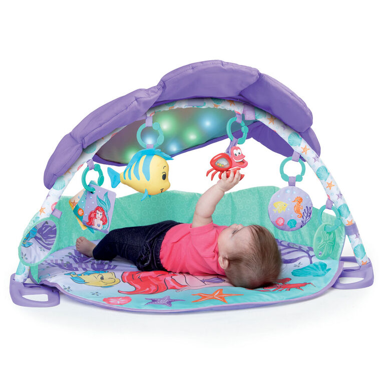 The Little Mermaid Twinkle Trove Lights & Music Activity Gym