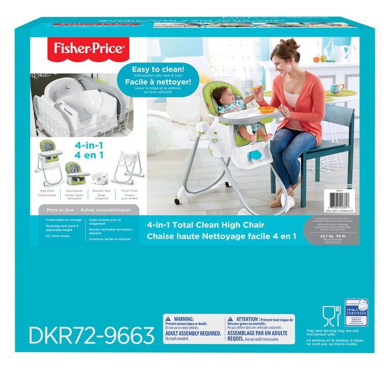 Fisher-Price 4-in-1 Total Clean High Chair