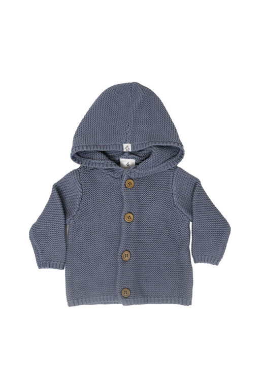 Snugabye Cardigan Bleu 6-9M