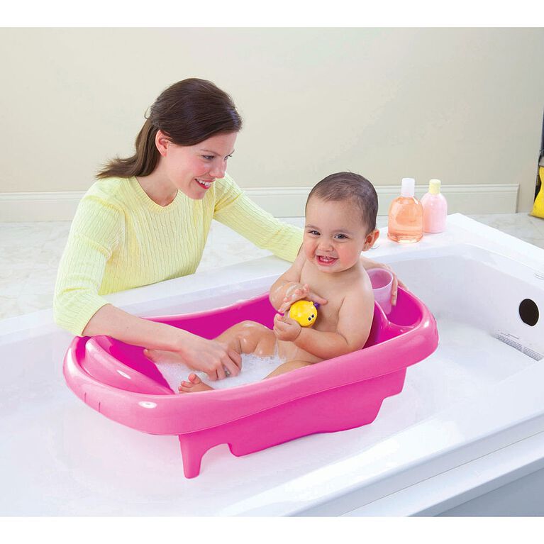 Sure Comfort Deluxe Newborn to Toddler Tub - Pink