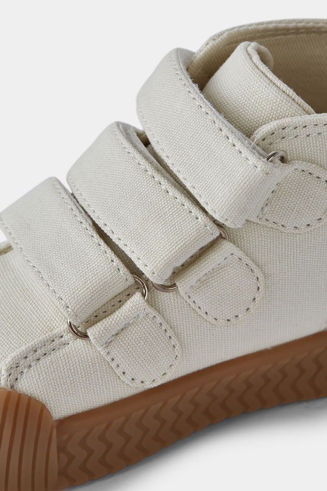 Cream high top sneakers deals