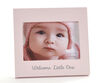Pink Welcome Little One Photo Frame