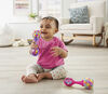 Fisher-Price Newborn Toys Rattle 'n Rock Maracas, Set of 2 Soft Musical Instruments