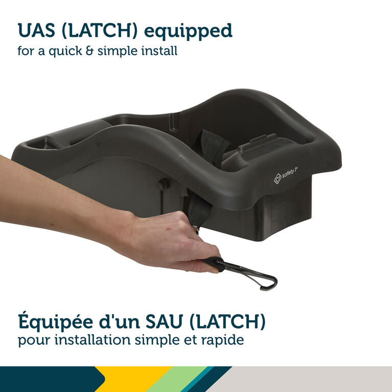 Base pour siège d'auto pour bébé onBoard FLX de Safety 1st