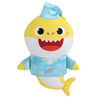 Sucette en peluche bébé requin
