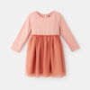 robe magique en tulle, 9-12m - rose