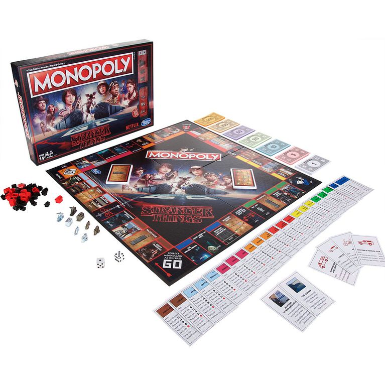 Hasbro Gaming - Jeu Monopoly : Édition Stranger Things.