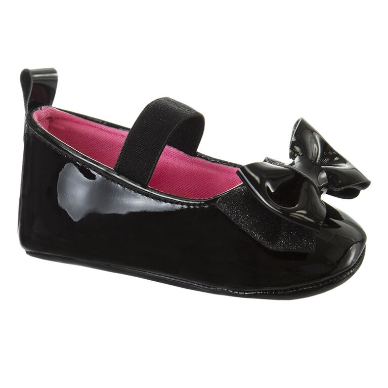 Laura Ashley Infant Shoes Black Patent Size 2