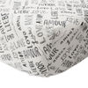 Red Rover - Cotton Muslin Crib Sheet - Love Language - R Exclusive