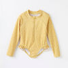 wavy baby rashguard shorty, 12-18m - rattan