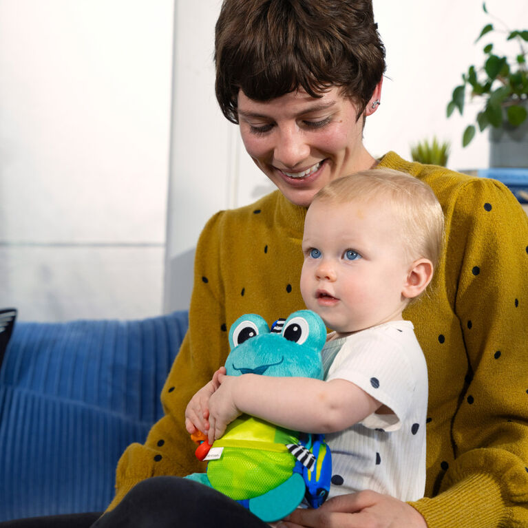 Baby Einstein - Peluche et activités Ocean Explorers Neptune's Sensory Sidekick Activity Toy