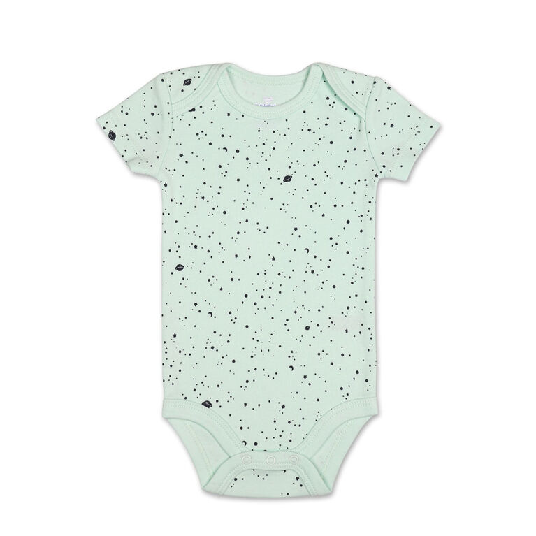 Koala Baby 4Pk Short Sleeved Bodysuit, N Reach For The Stars, Preemie