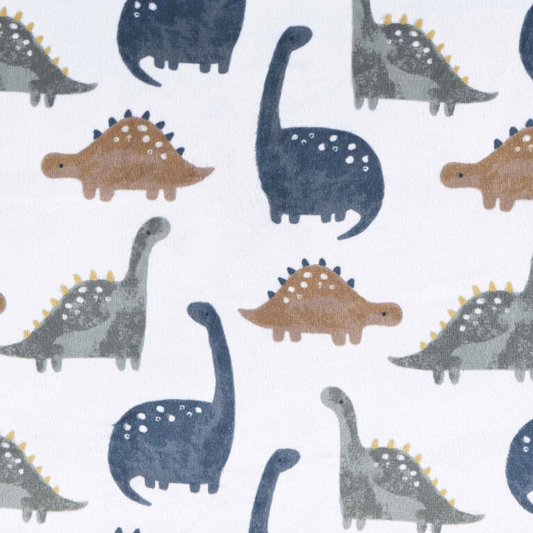 Gerber Childrenswear - Couverture en peluche 2 épaisseurs - Dino Time