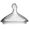 Tétines de biberon à débit moyen NUK Simply Natural, paquet de 2, 1 mois