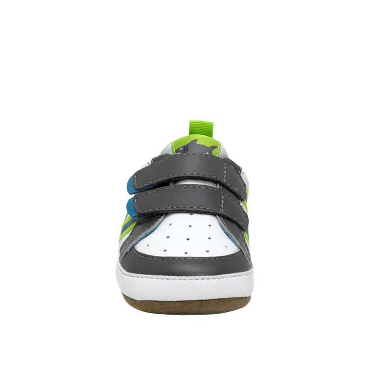 Robeez First Kicks Brooks Grey