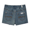 7 For All Mankind 2 Piece Denim Skort Set, Marshmallow, 12M