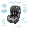 Maxi-Cosi Pria All In One Carseat - Essential Graphite