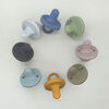 Kushies - Siliteethe Teether 2pk Sand/Daydream Gry