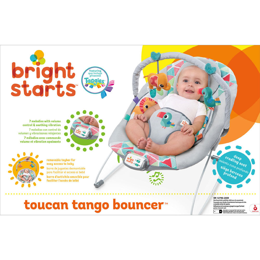 bright starts bouncer battery size