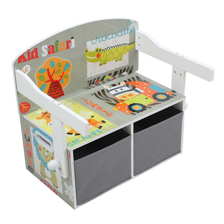 Safari Convertible Desk to Bench