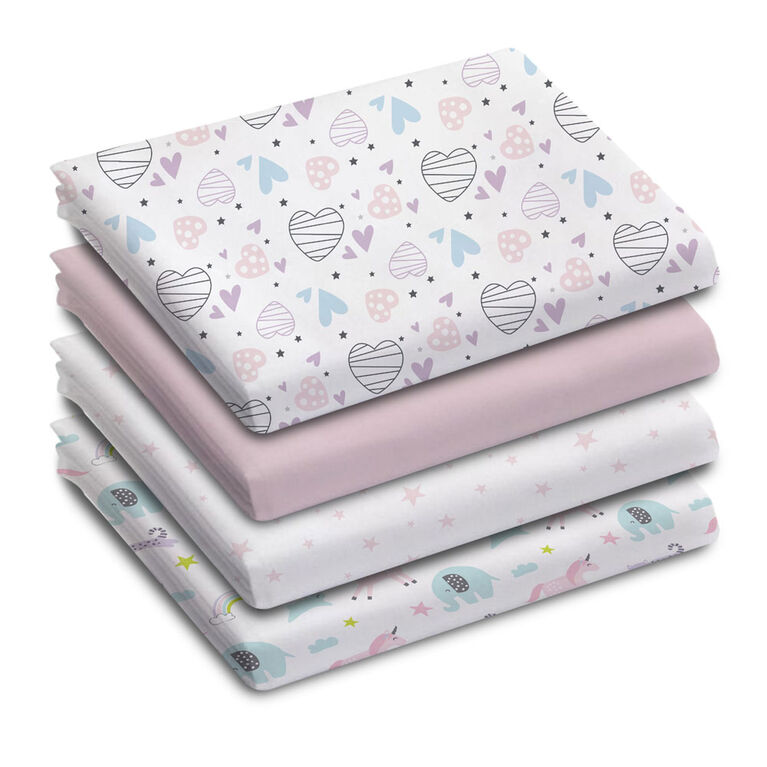 Koala Baby Receiving Blankets 4 Pk Happy Day Babies R Us Canada