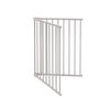 Bily Metal Superyard 2-Panel Extension Kit - White