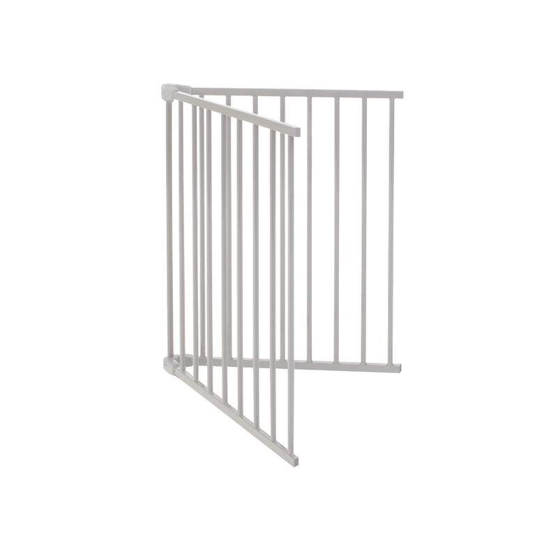 Bily Metal Superyard 2-Panel Extension Kit - White