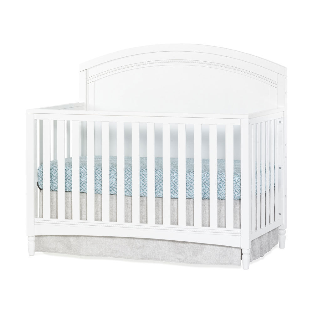 Child Craft Stella 4 in 1 Convertible Crib Matte White Babies R
