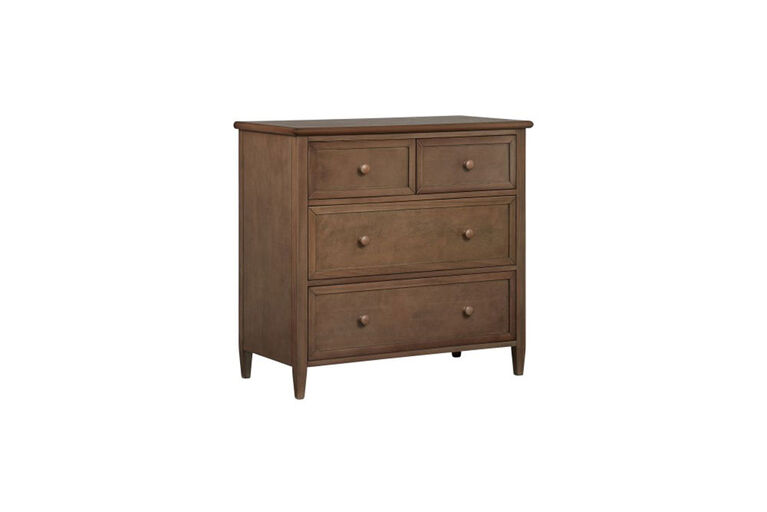 Oxford Baby Sienna Commode à 4 tiroirs de couleur brun chêne - Notre exclusivité