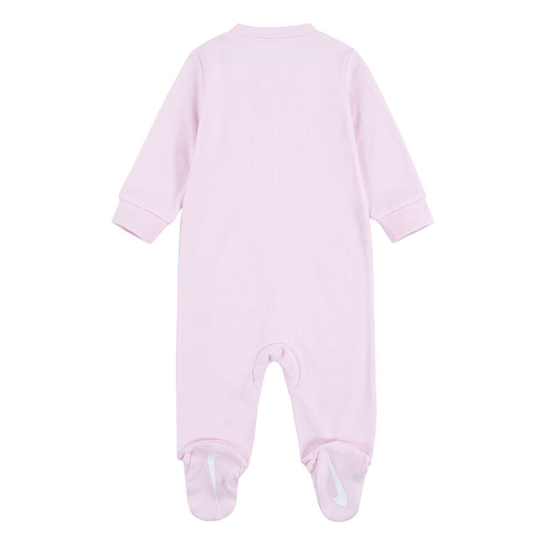 Nike Footed Coverall - Pink Foam - 3 Months