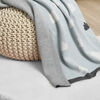 Baby's First by Nemcor Cotton Knit Baby Blanket, Clouds