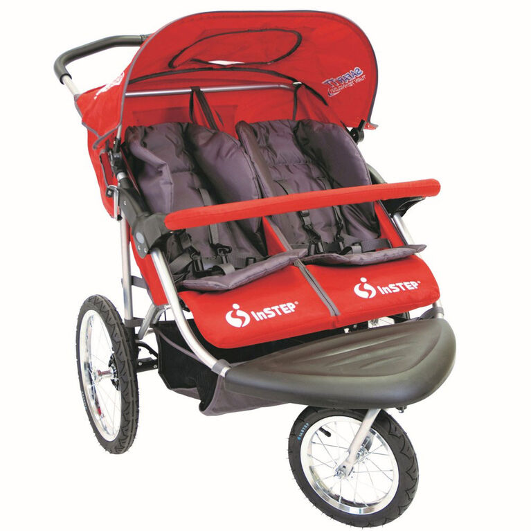 Instep Safari TT Double Jogger Red Babies R Us Canada