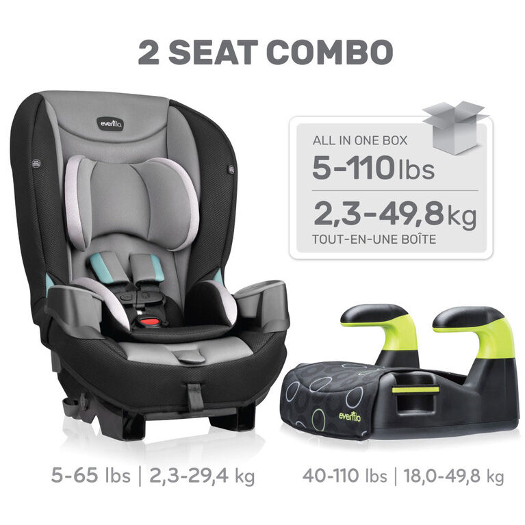Evenflo Generations Big Kid Amp 2 Seat Combo R Exclusive Babies Us Canada - How To Remove Evenflo Car Seat