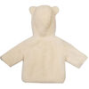 Veste Marie en fausse fourrure avec capuchon 6 mois