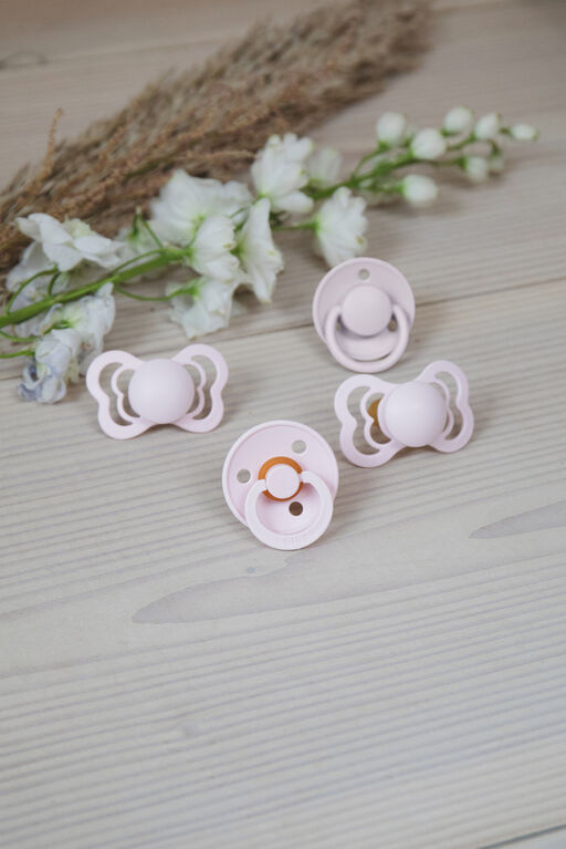 BIBS Haze/Blossom Pacifier 2Pack Size2