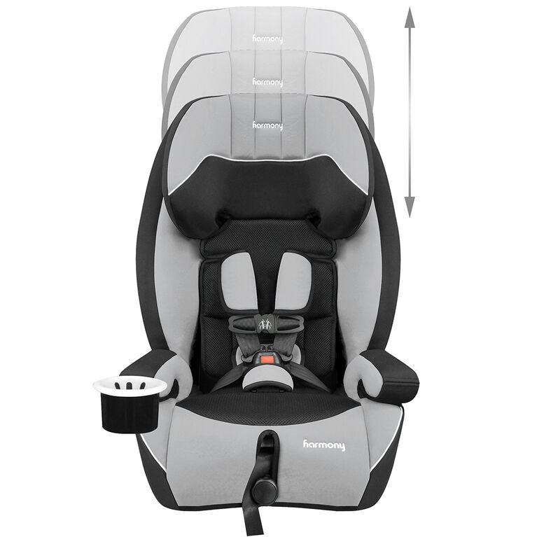 Harmony Defender 360° 3-in-1 Combination Deluxe Car Seat - Grey/Black - R Exclusive