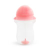 Munchkin- Any Angle Weighted Straw Trainer Cup- Pink, 10oz