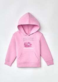 Northern Reflections Iconic Loon Hoodie Pink 3-6M