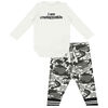 earth by art & eden - Eric Pant2 Piece Set White - Whisper White, 24 Months