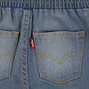 Levis Poster Logo Ringer & Denim Set - Denim Olive - Size 12 Months