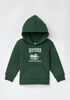 Northern Reflections Iconic Loon Hoodie Green 12-18M