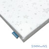 Simmons Playpen Pad White with Stars