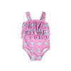 Koala Baby 1Pc Swimsuit Purple Narwhal Print, 6-9 Months